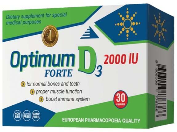Aleksandar MN Optimum D3 2000 IU FORTE vitamin D3