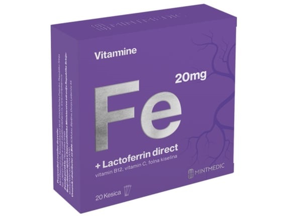 Mint Medic Vitammine Fe+Lactoferrin Direct
