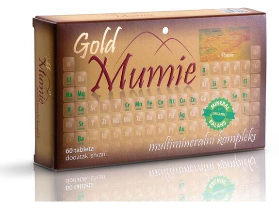 Mumie gold pamirski tablete 60