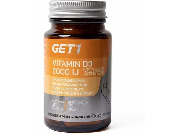 Get1 Vitamin D3 2000 IU