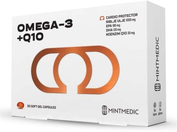 Mint Medic Omega 3+Q10